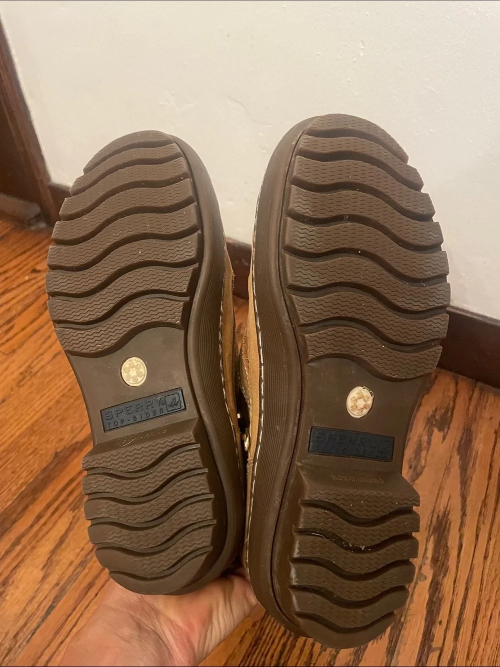 Sperry Top Sider Genuine Leather & Faux Fur-Lined Boots Buckle, Women's Size 6.5